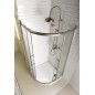 ANTIQUE Quadrant Vitrine 900x900mm, verre clair, bronze ANTIQUE Quadrant Vitrine 900x900mm, verre clair, bronze