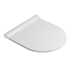 PURA/KUBE X Soft Étrange siège de toilette, SLIM, duroplastique, blanc