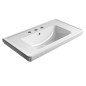CLASSIC lavabo en céramique 90x50cm, 3 trous de robinet, blanc ExtraGlaze CLASSIC lavabo en céramique 90x50cm, 3 trous de robinet, blanc ExtraGlaze