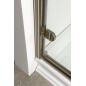 ANTIQUE Porte de douche 900mm, verre clair, gauche/bronze ANTIQUE Porte de douche 900mm, verre clair, gauche/bronze