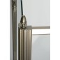 ANTIQUE Porte de douche 900mm, verre clair, gauche/bronze ANTIQUE Porte de douche 900mm, verre clair, gauche/bronze