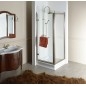 ANTIQUE Porte de douche 900mm, verre clair, gauche/bronze ANTIQUE Porte de douche 900mm, verre clair, gauche/bronze
