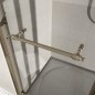 ANTIQUE Porte de douche 900mm, verre clair, gauche/bronze ANTIQUE Porte de douche 900mm, verre clair, gauche/bronze