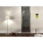 ANTIQUE Porte douche 800mm, verre clair, droite/bronze ANTIQUE Porte douche 800mm, verre clair, droite/bronze