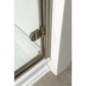 ANTIQUE Porte douche 800mm, verre clair, droite/bronze ANTIQUE Porte douche 800mm, verre clair, droite/bronze