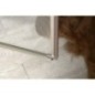 ANTIQUE Porte douche 800mm, verre clair, droite/bronze ANTIQUE Porte douche 800mm, verre clair, droite/bronze
