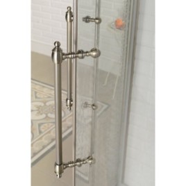 ANTIQUE Quadrant Shower Enclosure 1000x1000mm, verre clair, bronze