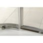 ANTIQUE Quadrant Shower Enclosure 1000x1000mm, verre clair, bronze