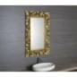 Miroir SCULE avec cadre, 80x120cm, or