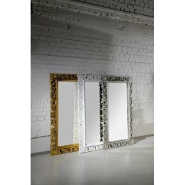 Miroir SCULE avec cadre, 80x120cm, or