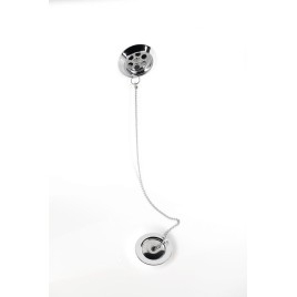 CHARLESTON Bath 188x83x69cm, Legs blancs, noir/blanc
