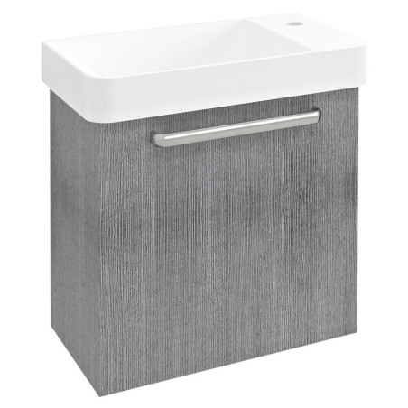 LATUS VIII Vanity Unit 51x50x28cm, chêne argenté