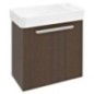 LATUS VIII Cabinet de bassin 51x50x28cm, Rustique de pin
