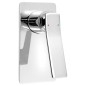 Sapho Jumper - Mitigeur de douche encastré, avec corps d’encastrement, chrome JM041
