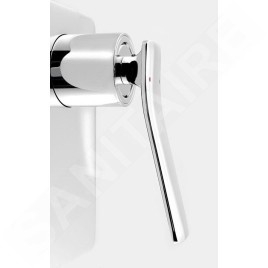 Sapho Jumper - Mitigeur de douche encastré, avec corps d’encastrement, chrome JM041