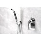 Sapho Jumper - Mitigeur de douche encastré, avec corps d’encastrement, chrome JM041