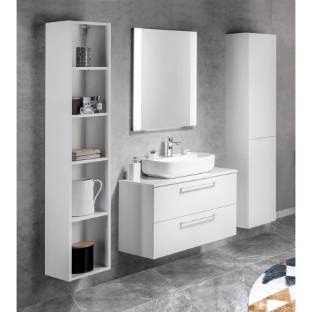 ESPACE boîte ouverte 30x172x32cm, Chêne argenté