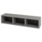 ESPACE boîte ouverte 20x94x22cm, Chêne argenté ESPACE boîte ouverte 20x94x22cm, Chêne argenté