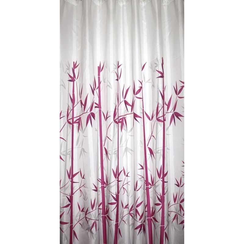 Rideau de douche 180x200cm, polyester. reed