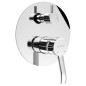 Sapho Luka - Mitigeur de douche encastré, 2 sorties, avec inverseur, chrome LK43