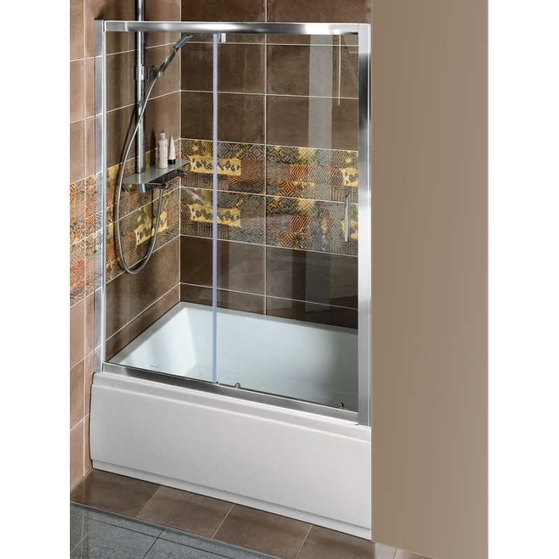 DEEP Porte douche 1400x1500mm, verre clair DEEP Porte douche 1400x1500mm, verre clair