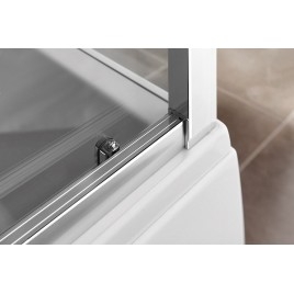 DEEP Porte douche 1400x1500mm, verre clair