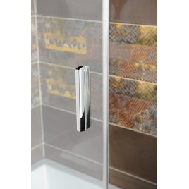 DEEP Porte douche 1400x1500mm, verre clair