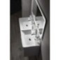 Salle de bain THEIA 120, Double lavabo, blanc Salle de bain THEIA 120, Double lavabo, blanc