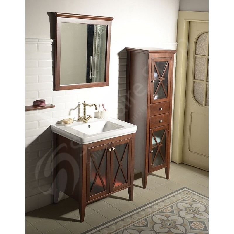 Salle de bain CROSS 75, mahagon