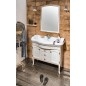Salle de bain RETRO 100, vieux blanc