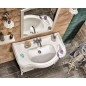 Salle de bain RETRO 100, vieux blanc