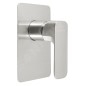 Sapho Spy - Mitigeur de douche encastré, avec corps d’encastrement, nickel PY41/16