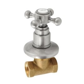 ANTEA Concealed Valve, chaud, nickel brossé