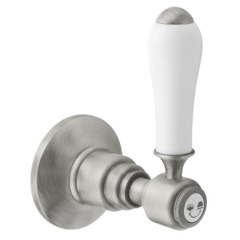 ANTEA Concealed 2way Divertisseur, levier de robinet, nickel brossé