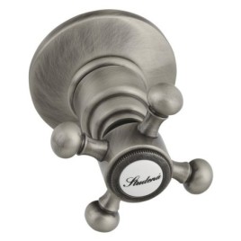 ANTEA Robinet de mélangeur de douche en béton, 2 voies, nickel brossé