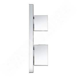 Grohe Grohtherm Cube - Mitigeur thermostatique encastré de douche, chrome 24153000