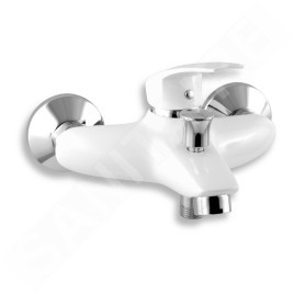 Novaservis Metalia 57 - Robinetterie de baignoire, blanc/chrome 57020/1,1