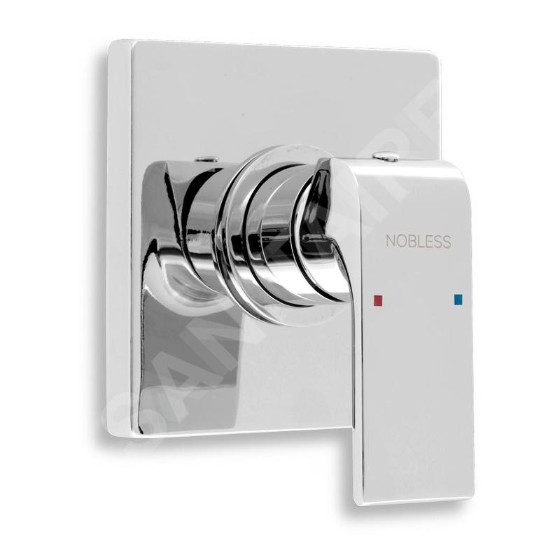 Novaservis Nobless Sharp - Robinetterie de douche encastrée, chrome 37050,0 Novaservis Nobless Sharp - Robinetterie de douche encastrée, chrome 37050,0