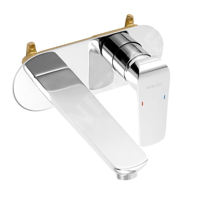 Novaservis Nobless Tina - Mitigeur de lavabo encastré avec corps d’encastrement, chrome 38200,0