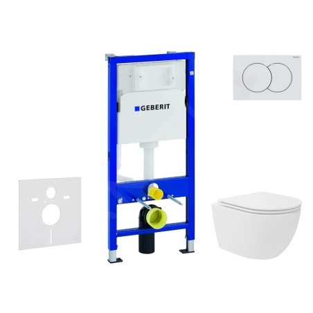 Geberit Duofix - Set de bâti-support, cuvette Gaia et abattant softclose