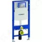 Geberit Duofix - Set d'installation pré-murale, cuvette Alpha avec abattant, plaque de déclenchement Sigma30