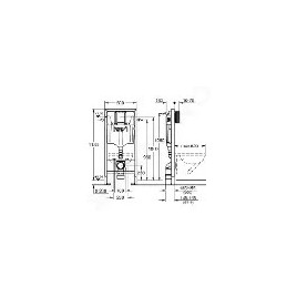 Grohe Rapid SL - Rapid SL pour WC suspendus