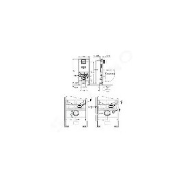 Grohe Rapid SLX - Bâti-support pour WC suspendu avec réservoir