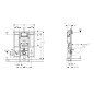 Geberit Duofix - Bâti-support pour WC suspendu
