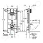 Grohe Rapid SL - Rapid SL pour WC suspendus Grohe Rapid SL - Rapid SL pour WC suspendus