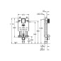 Grohe Uniset - Uniset pour WC suspendu