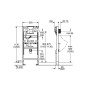 Grohe Rapid SL - Bâti-support pour urinoir Grohe Rapid SL - Bâti-support pour urinoir