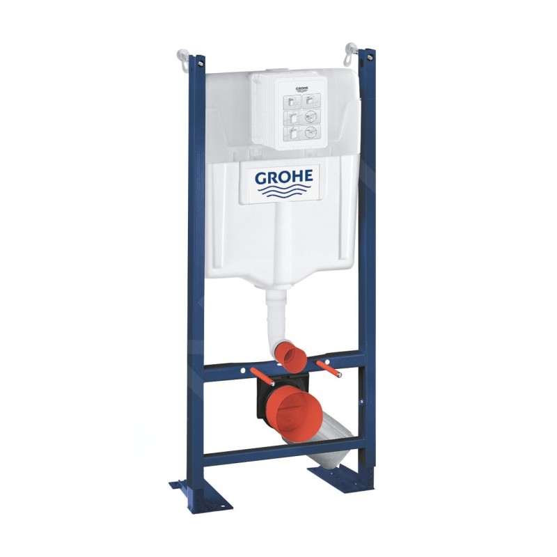 Grohe Rapid SL - Installation en applique avec réservoir pour WC suspendu