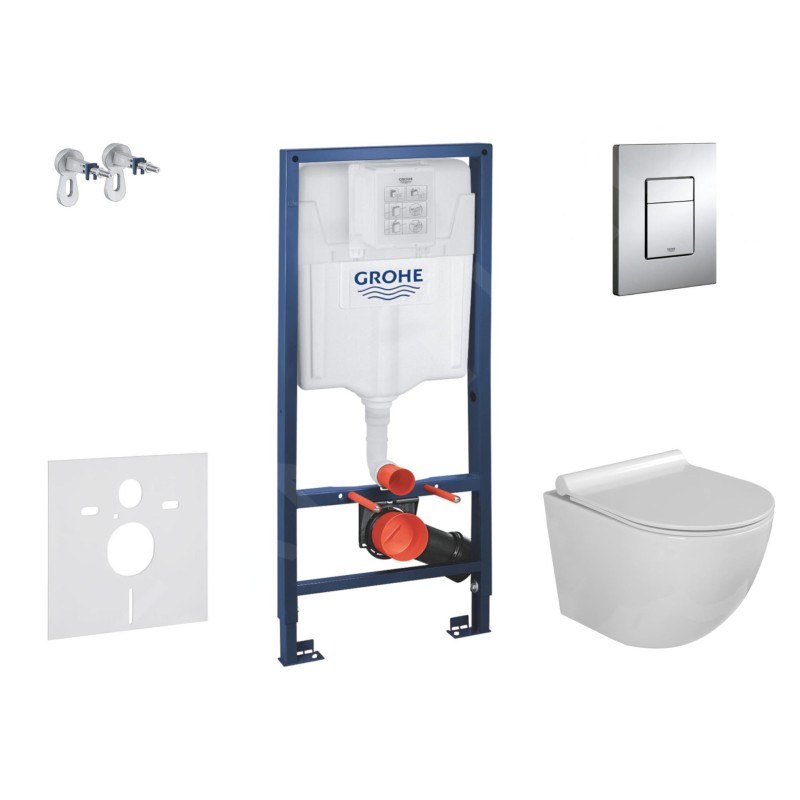 Grohe Rapid SL - Set de bâti-support, cuvette Gaia et abattant softclose