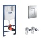Grohe Rapid SL - Set de bâti-support, cuvette Gaia et abattant softclose